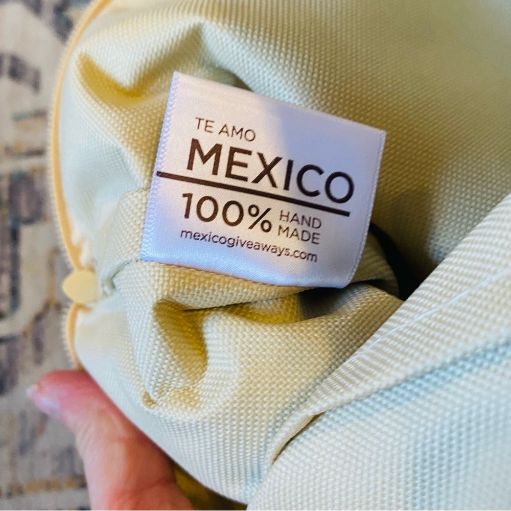 OTOMI Hand Embroidered Made In Mexico Clutch Bag Wristlet - Picture 8 of 8